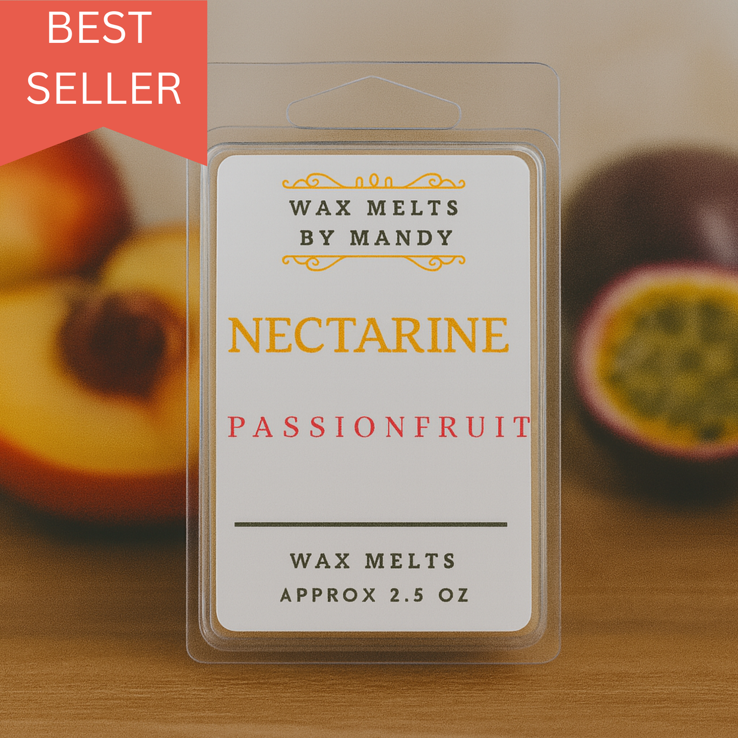🥭 Nectarine Passionfruit Wax Melts – 2.5 oz