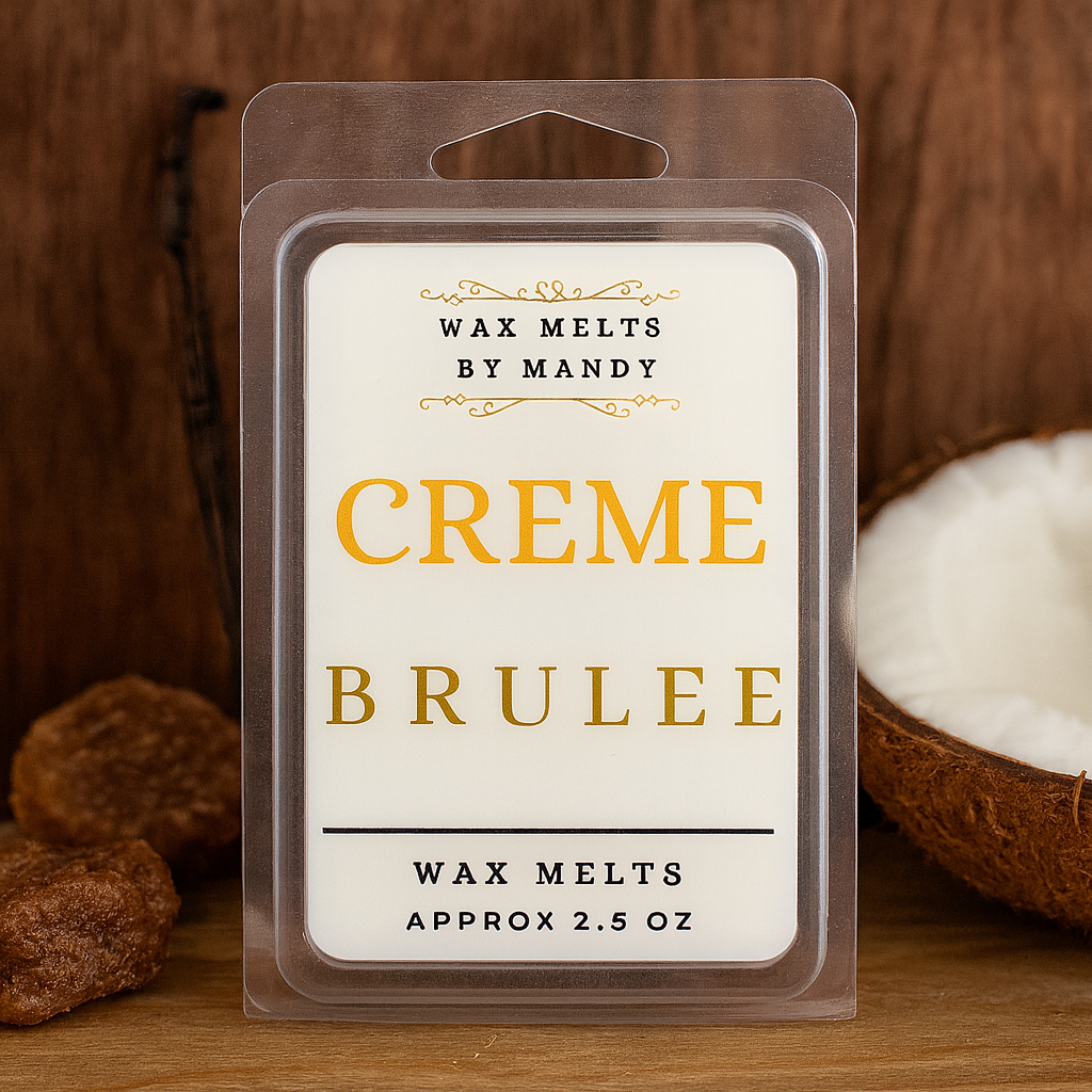🍮 Crème Brûlée Wax Melts – 2.5 oz