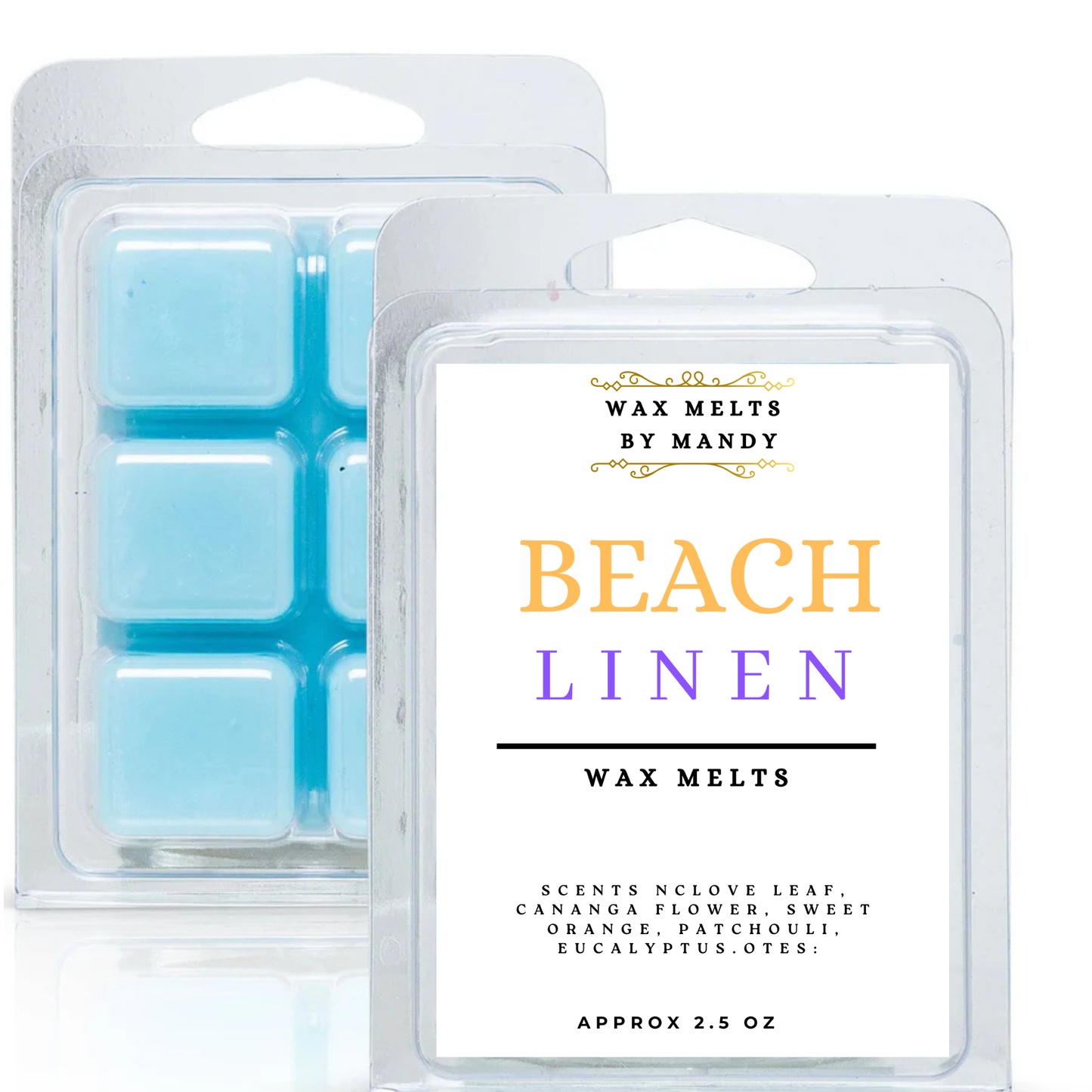 🌊 Beach Linen Wax Melts – 2.5 oz