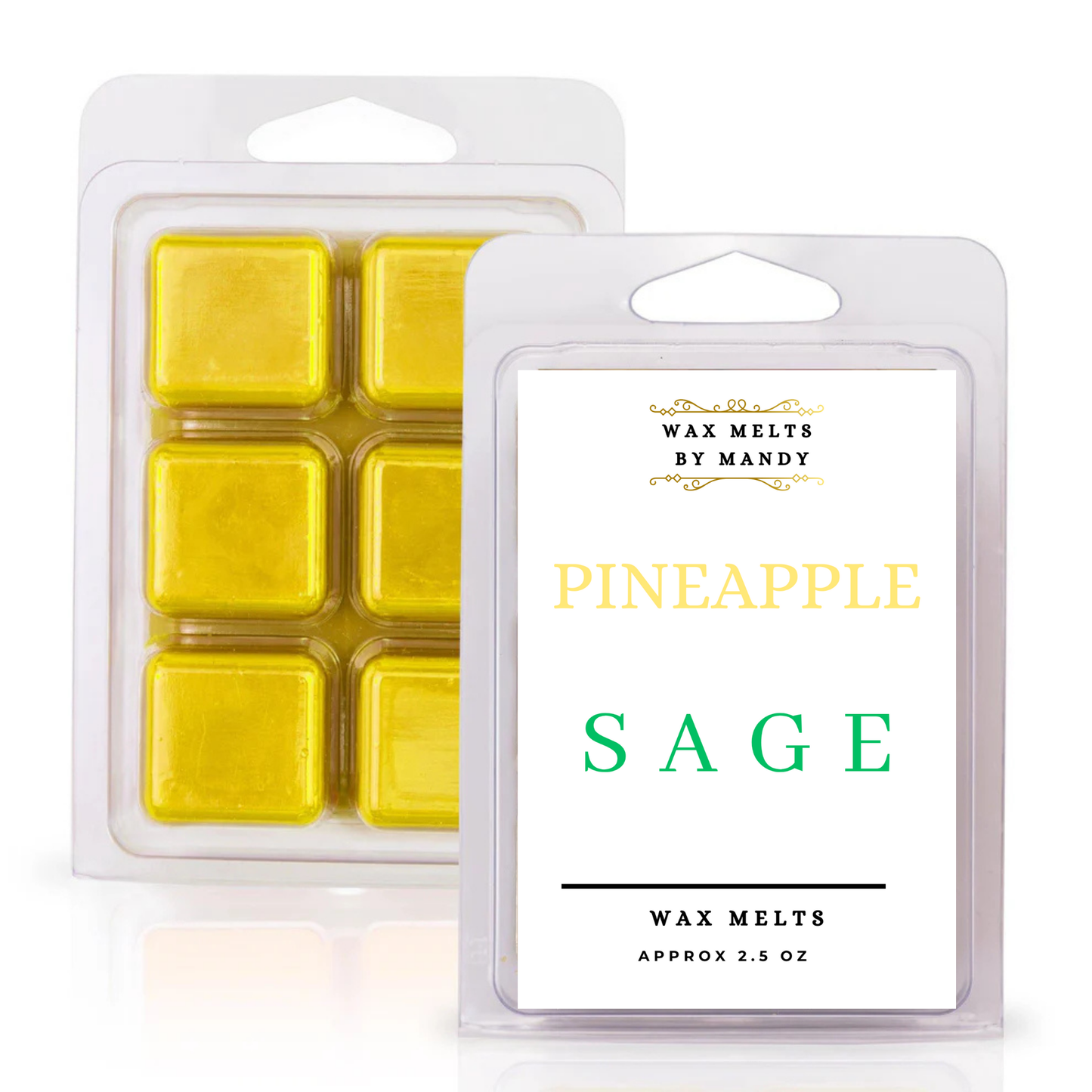 🍍 Pineapple Sage Wax Melts – 2.5 oz