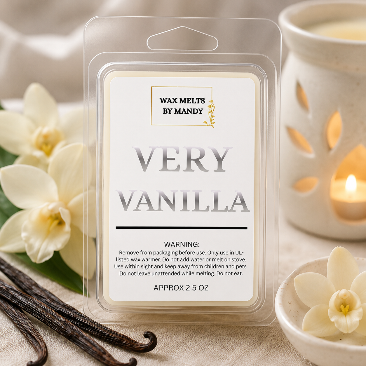 π€ Very Vanilla Wax Melts β 2.5oz