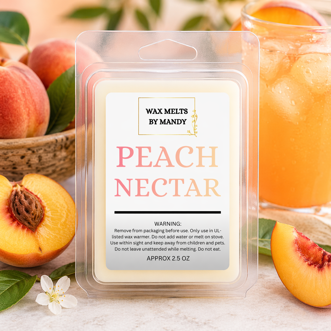 π Peach Nectar Wax Melts β 2.5 oz