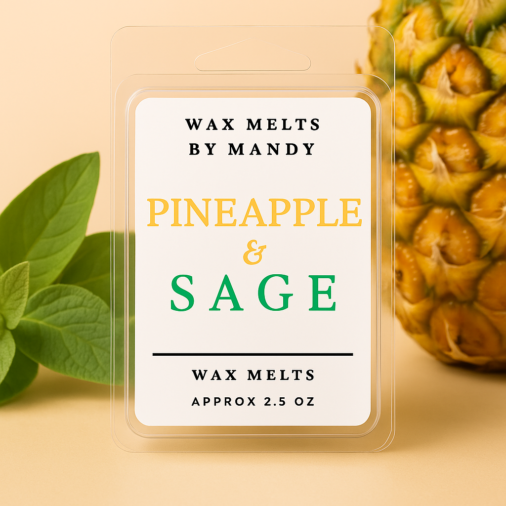 🍍 Pineapple Sage Wax Melts – 2.5 oz