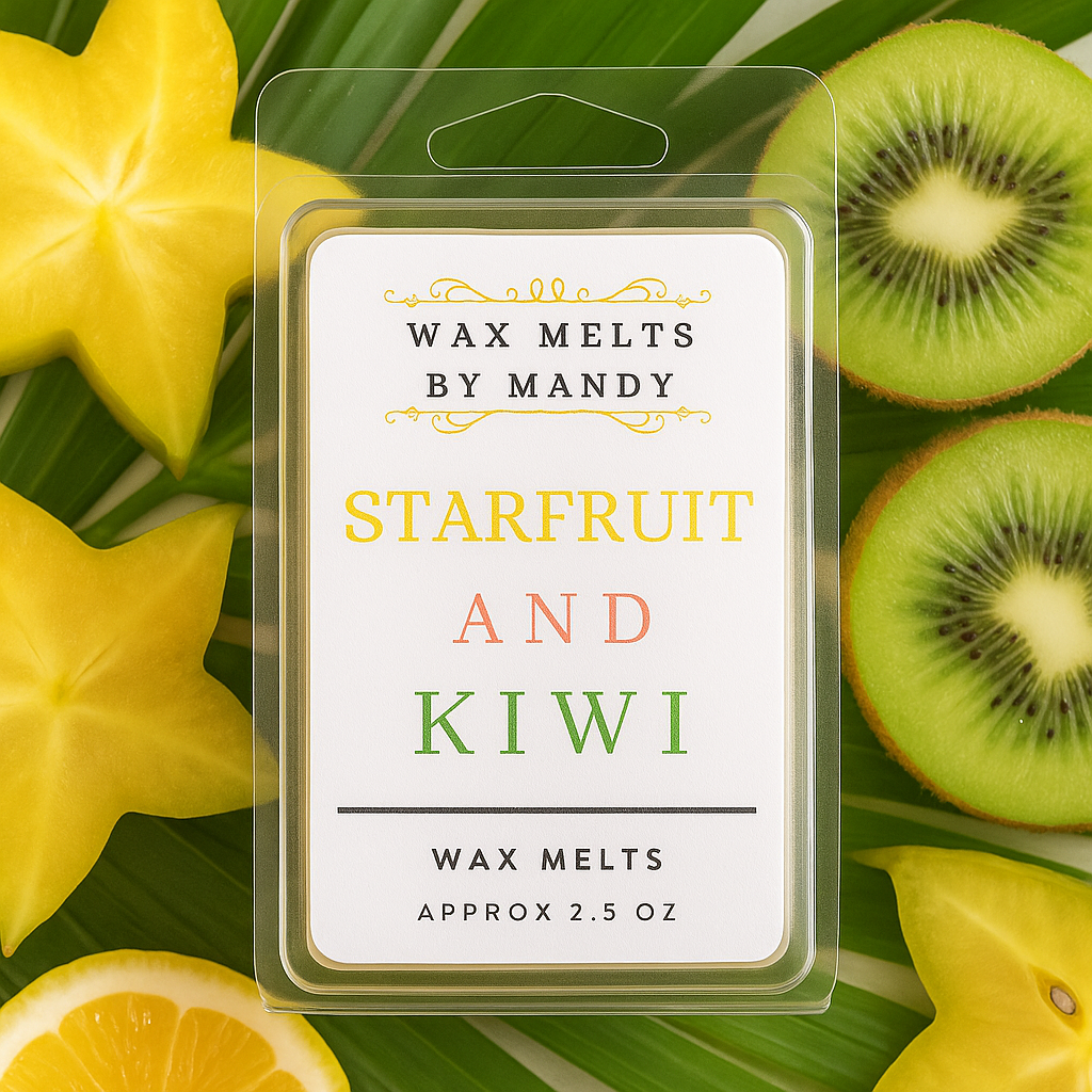 🌟 Starfruit & Kiwi Wax Melts – 2.5 oz