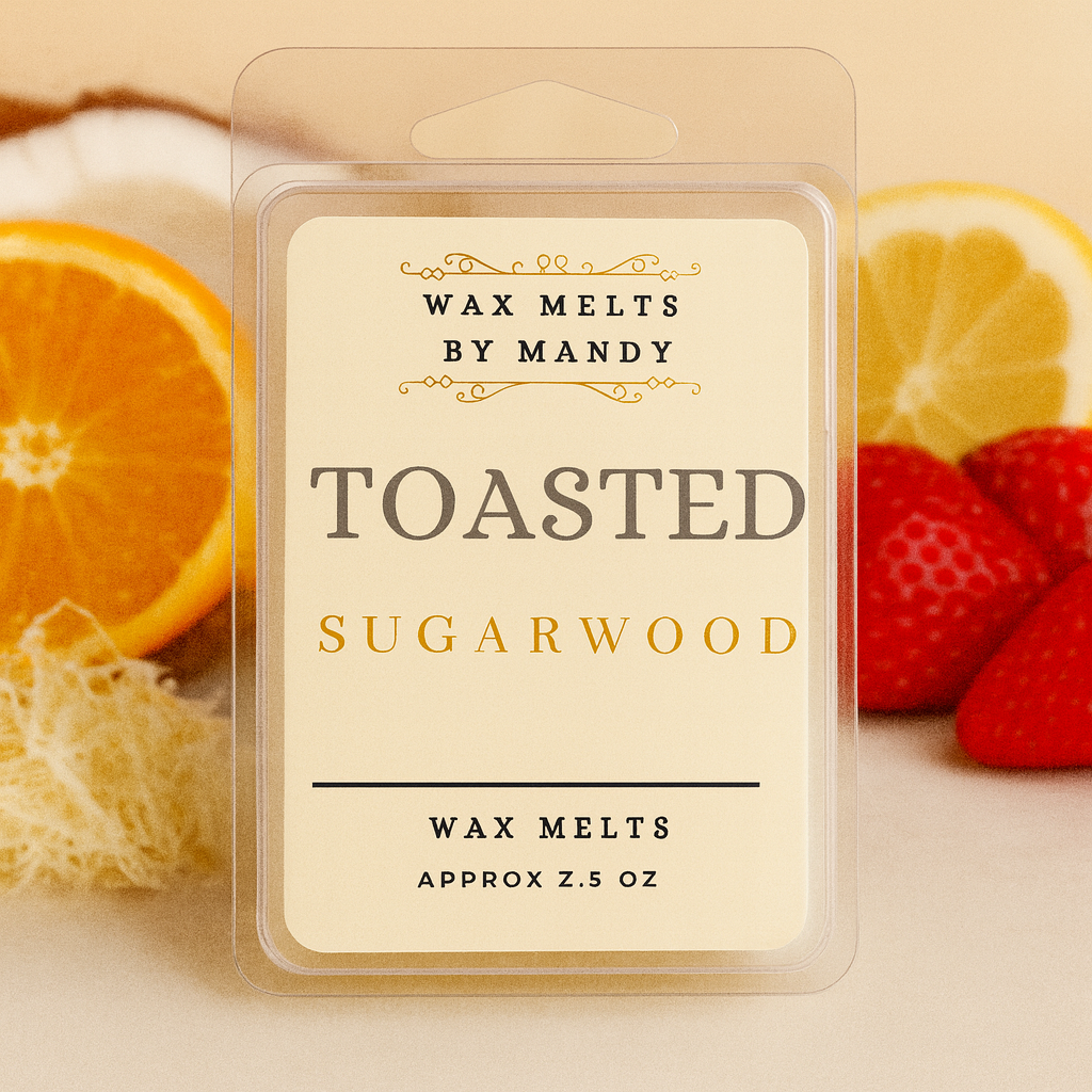 🔥 Toasted Sugar Wood Wax Melts – 2.5 oz
