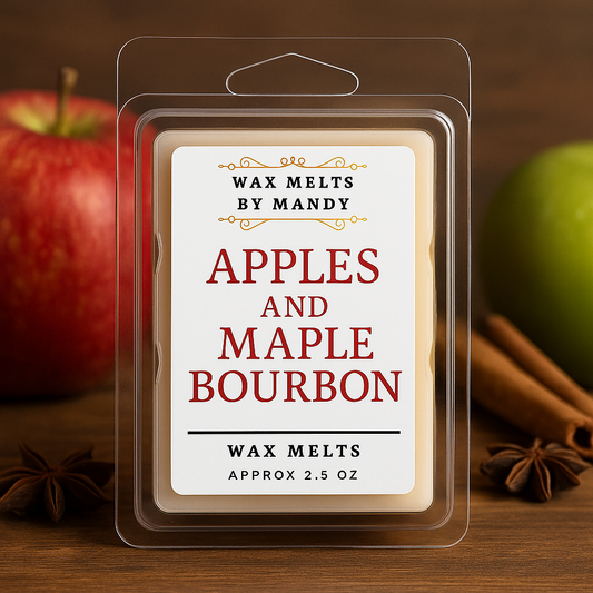 🕯️ Apples & Maple Bourbon Wax Melts – 2.5 oz