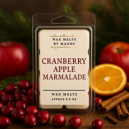 🕯️ Cranberry Apple Marmalade Wax Melts – 2.5 oz