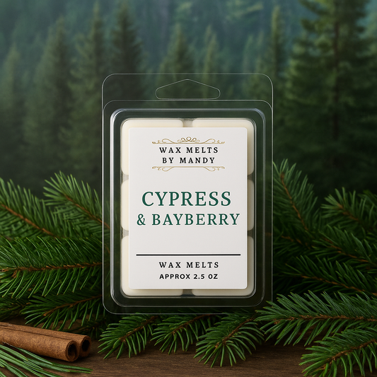🕯️ Cypress & Bayberry Wax Melts – 2.5 oz