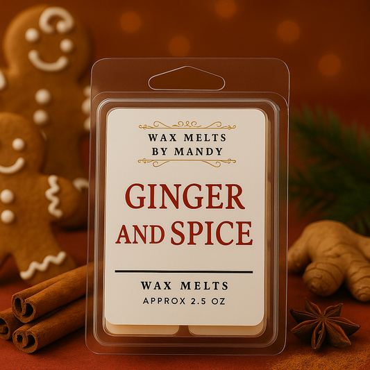 🕯️ Ginger & Spice Wax Melts – 2.5 oz