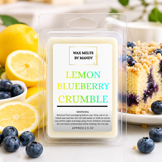 🍋🫐 Lemon Blueberry Crumble Wax Melts - 2.5 oz