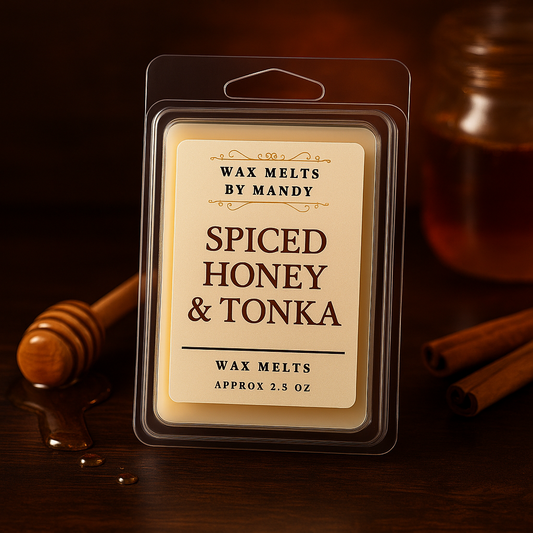 🕯️ Spiced Honey & Tonka Wax Melts – 2.5 oz