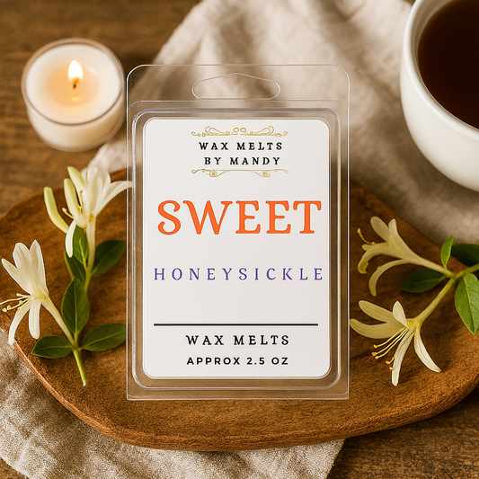 🌼🍯 Sweet Honeysuckle Wax Melts – 2.5 oz