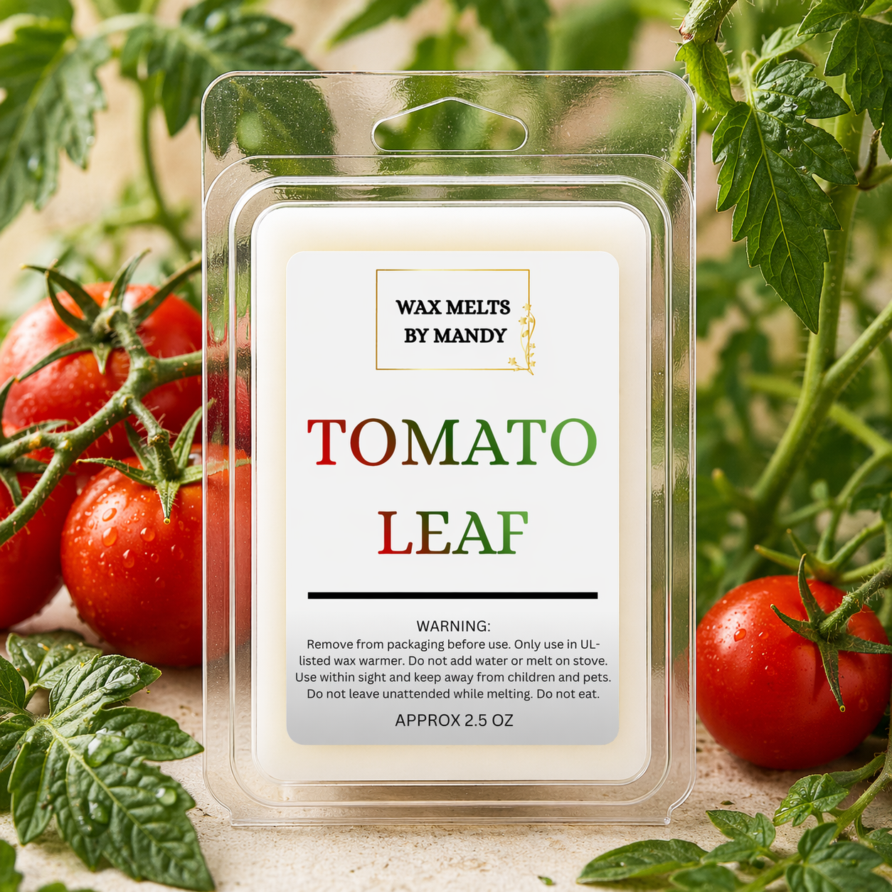 🍃🍅 Tomato Leaf Wax Melts- 2.5 oz