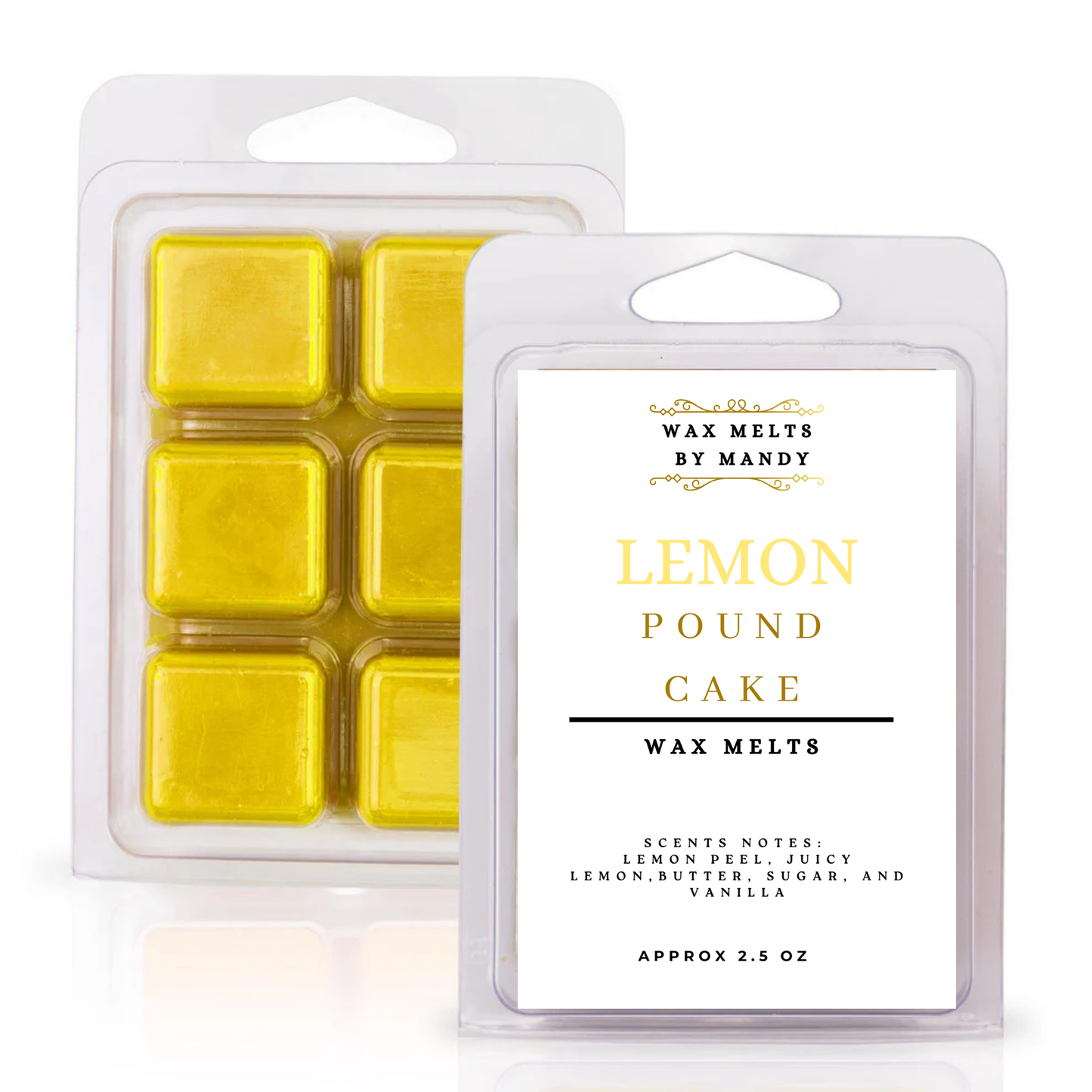 🍰 Lemon Pound Cake Wax Melts – 2.5 oz