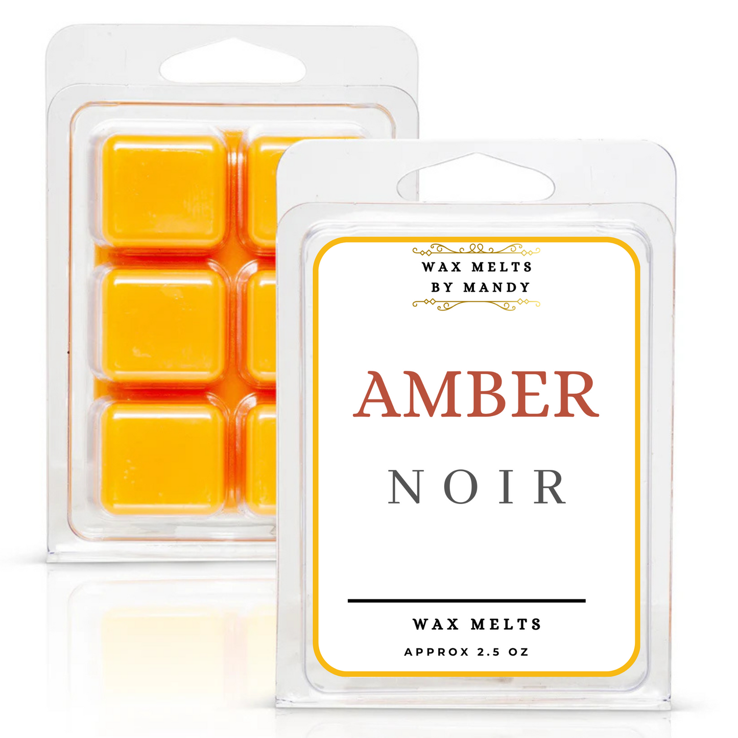 🖤 Amber Noir Wax Melts – 2.5 oz