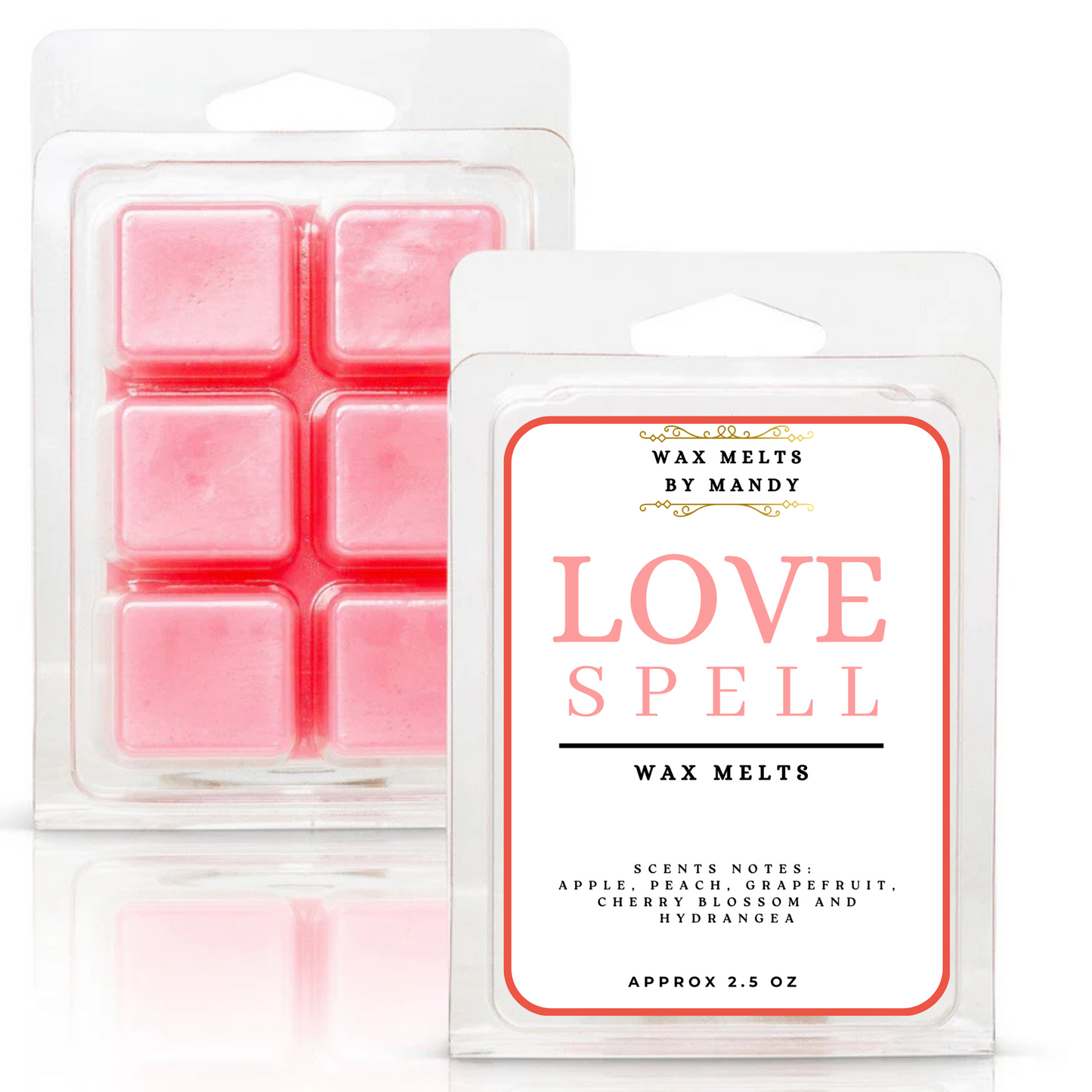 💘 Love Spell Wax Melts – 2.5 oz