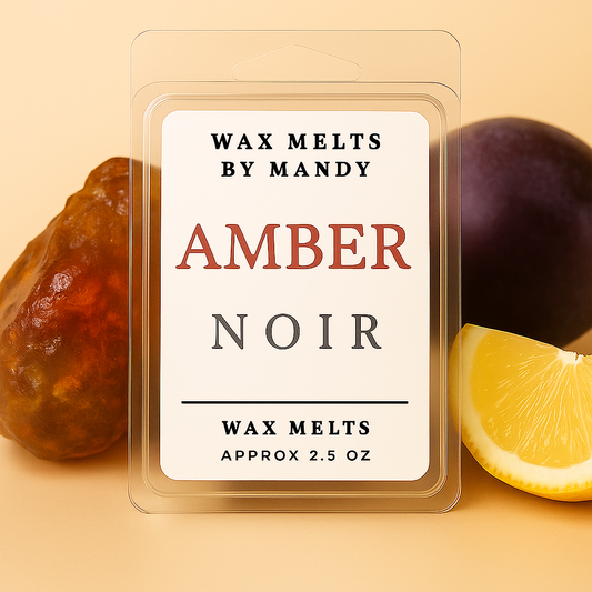 🖤 Amber Noir Wax Melts – 2.5 oz