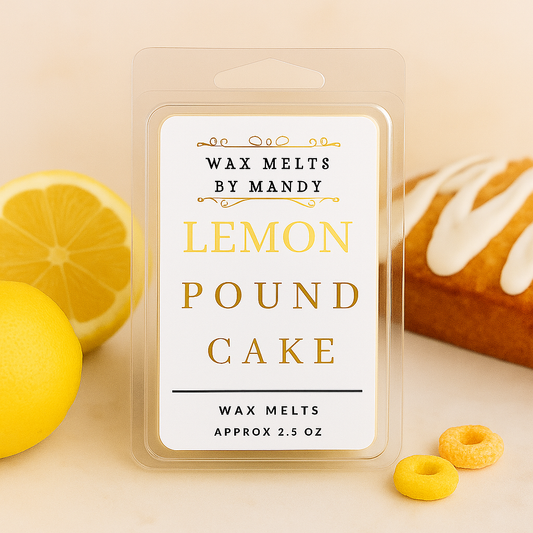 🍰 Lemon Pound Cake Wax Melts – 2.5 oz