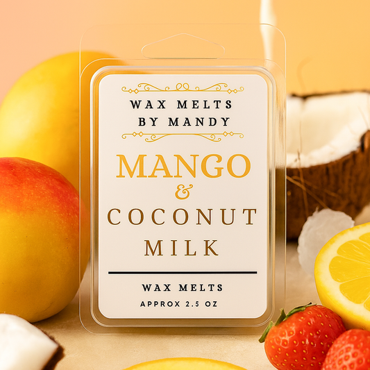 🥭 Mango & Coconut Milk Wax Melts  – 2.5 oz