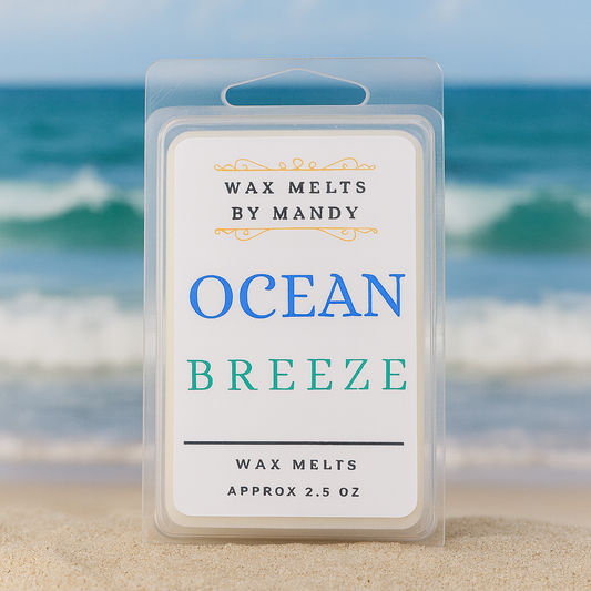 🌊 Ocean Breeze Wax Melts  – 2.5 oz