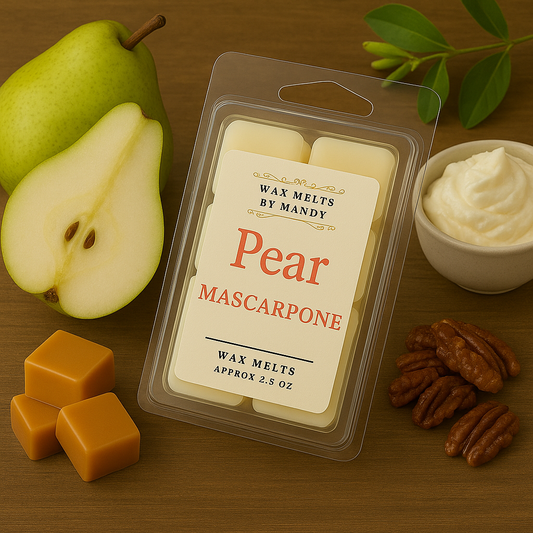🕯️ Pear Mascarpone Wax Melts – 2.5 oz