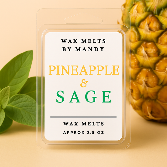 🍍 Pineapple Sage Wax Melts – 2.5 oz