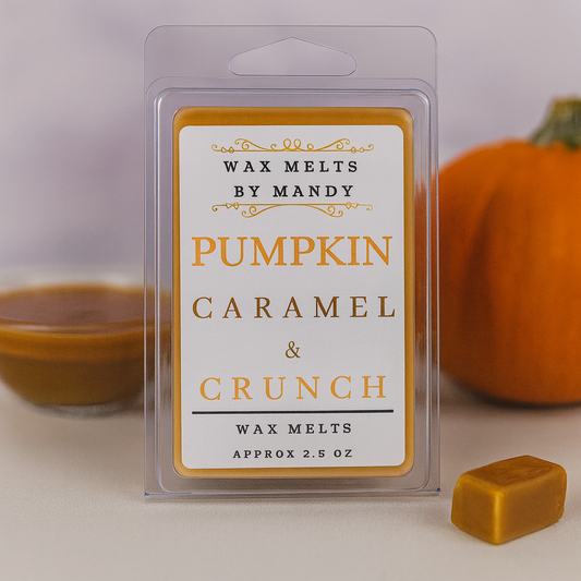 🎃 Pumpkin Caramel Crunch Wax Melts – 2.5 oz