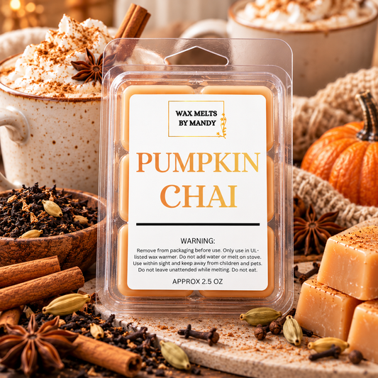 ☕🎃 Pumpkin Chai Wax Melts – 2.5oz