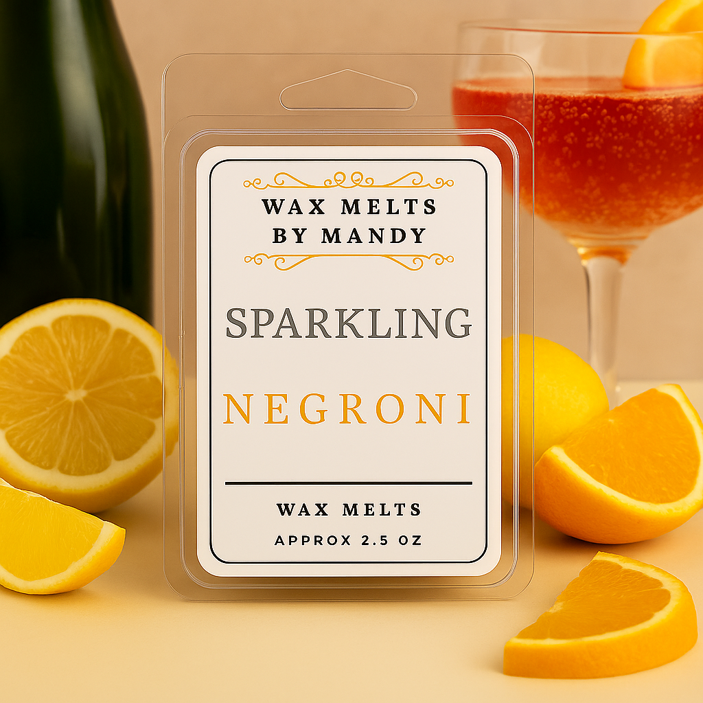 🥂 Sparkling Negroni Wax Melts – 2.5 oz