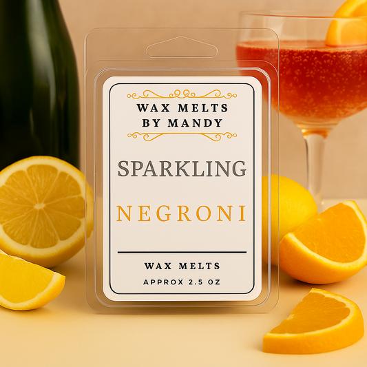 🥂 Sparkling Negroni Wax Melts – 2.5 oz