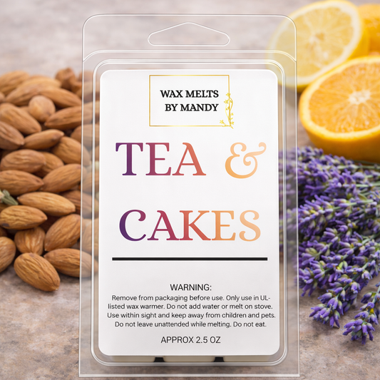🍰 Tea and Cakes Wax Melts – 2.5 oz