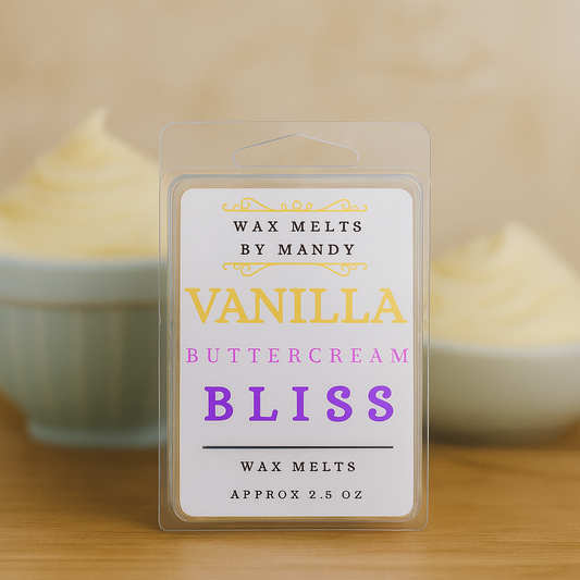 🍰 Vanilla Buttercream Bliss Wax Melts  – 2.5 oz