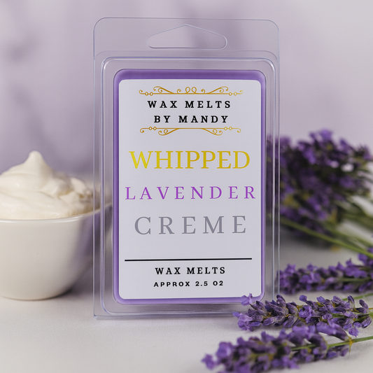 💜 Whipped Lavender Crème Wax Melts – 2.5 oz